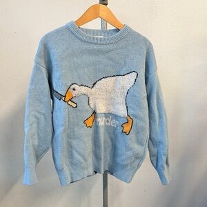 Aelfric Eden Murder Goose Sweater Size Small